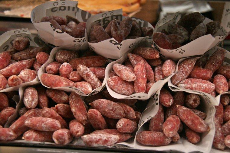 El fuet és el producte estrella de la zona