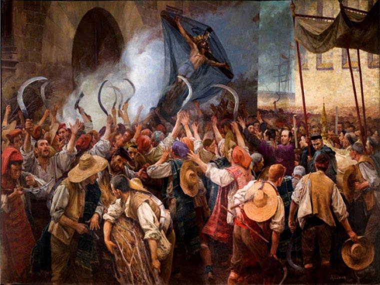 Corpus de Sangre o Los segadores es una obra del sabadellenc Antoni Estruch, pintada al aceite sobre tela el 1907