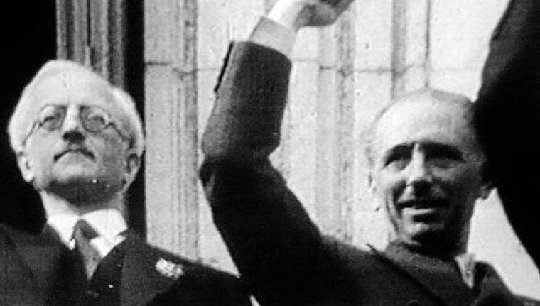 Lluís Companys proclamando el Estado catalán Lluís Companys proclamando el Estado catalán