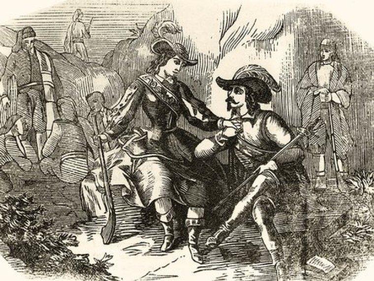Dibujo de Joan de Serrallonga
