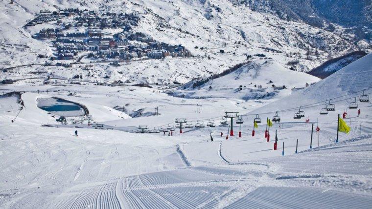 La estación de esquí de Baqueira-Beret