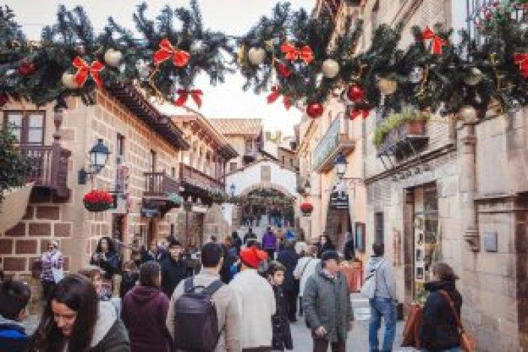 Nadal en el Pueblo Español