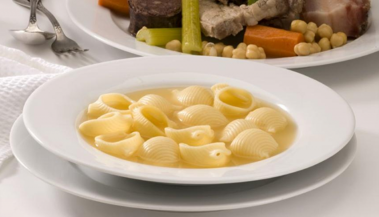 Sopa de galets per Nadal Sopa de galets per Nadal