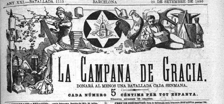 Capçalera de 'La Campana de Gràcia