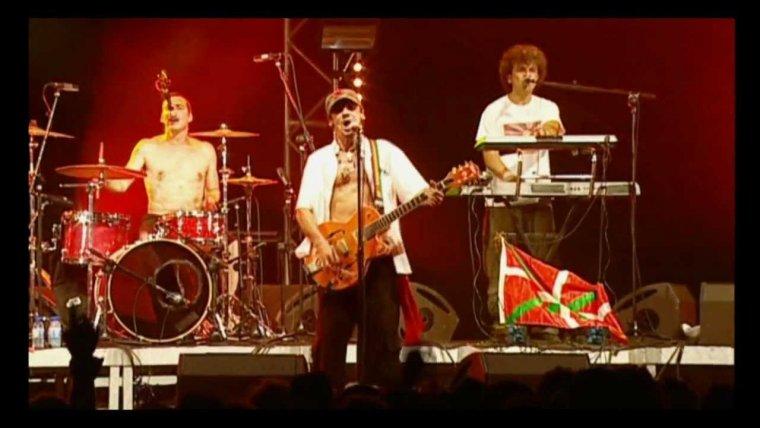 Manu Chao durante un concierto
