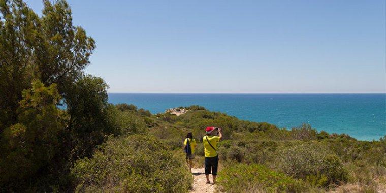 GR-92 entre Sitges y Vilanova