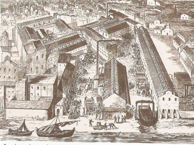 Dibujo de la época Dibujo de la época