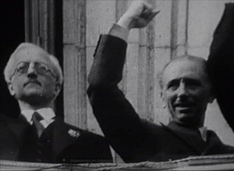 Lluís Companys proclamava l'Estat Català