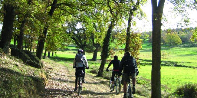 Hay muchas rutas para hacer en bicicleta