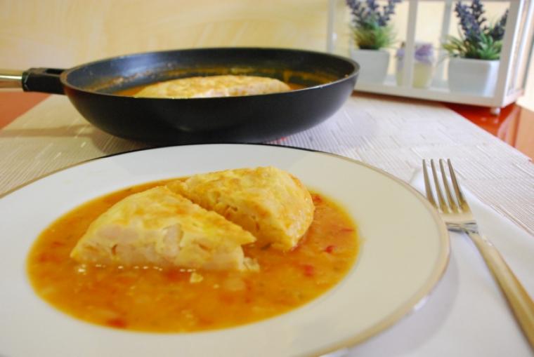 La truita amb suc és típica de la zona | Cedida