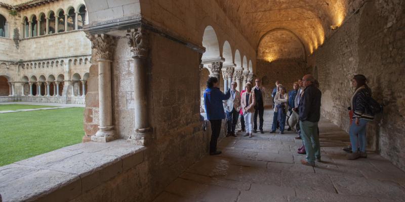 L'interior del Claustre del Monestir FOTO: Mané Espinosa