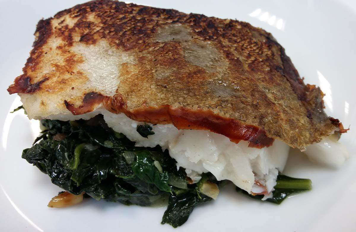 Bacalao a la manresana.