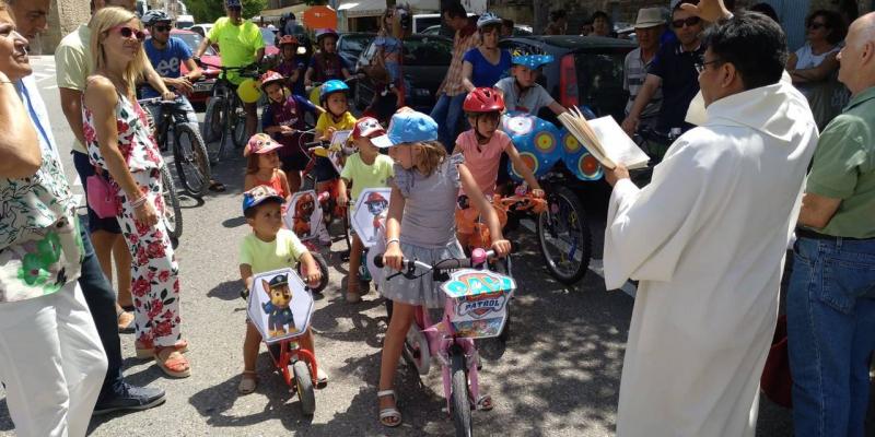 Celebració de Sant Cristòfol a Guissona