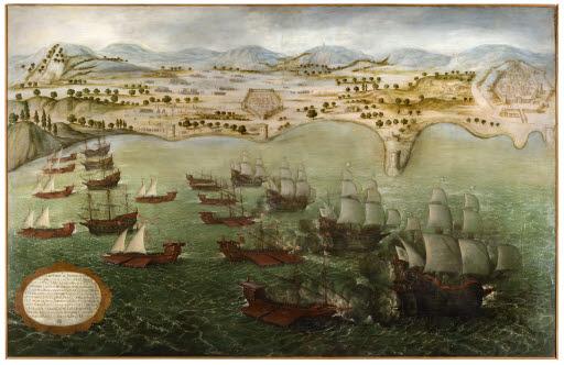 El Setge de Tortosa, en una obra conservada pel Museu d'Història de Catalunya El Setge de Tortosa, en una obra conservada pel Museu d'Història de Catalunya