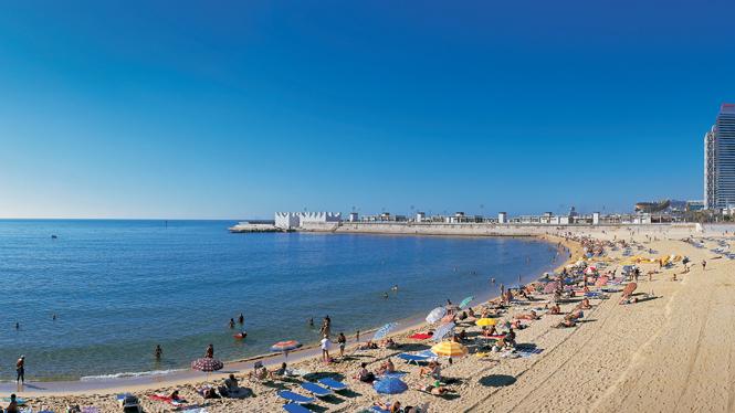 Platja de la Nova Icària a Barcelona