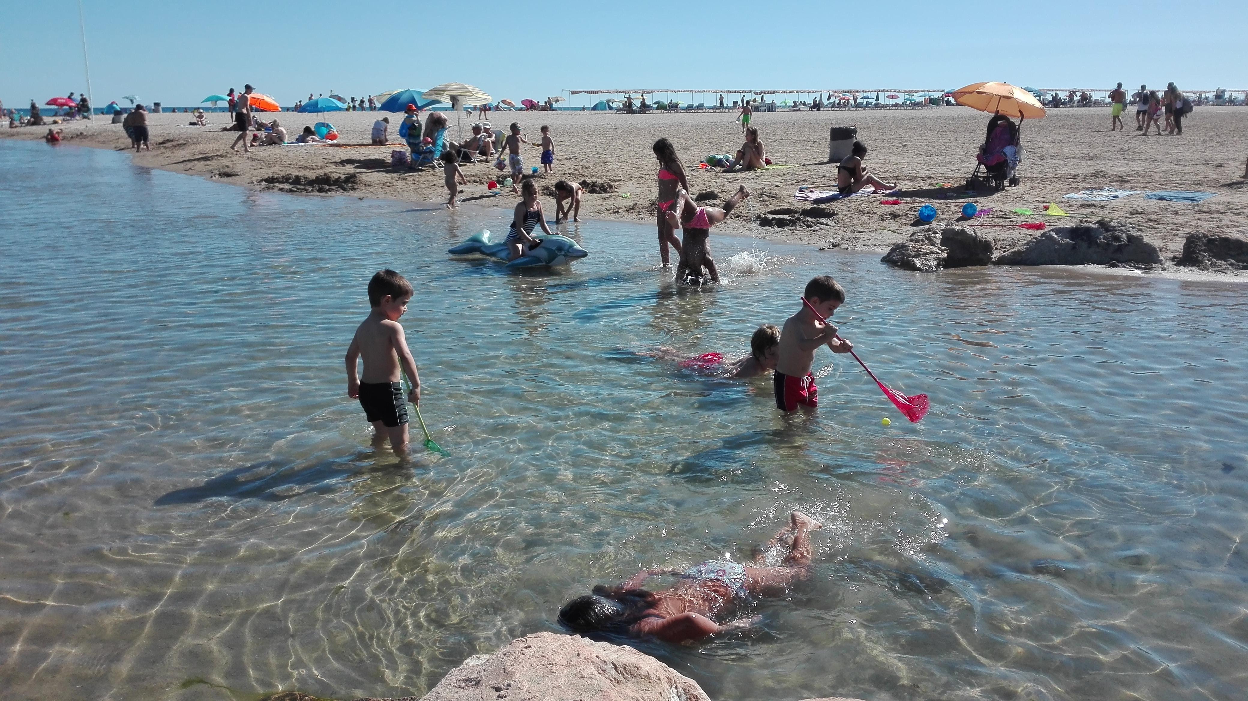 Playa de Santo Salvador en El Vendrell