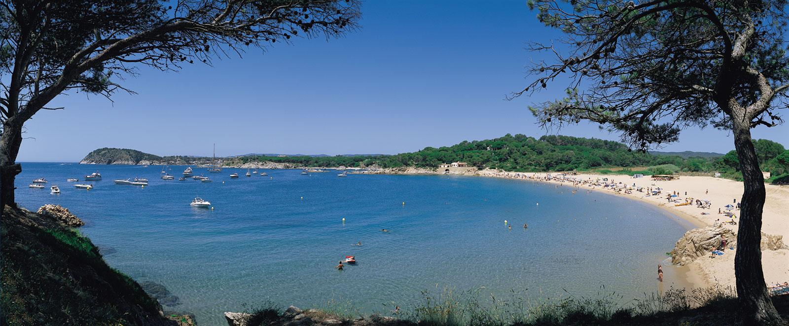 La Platja del Castell, al Baix Empordà La Platja del Castell, al Baix Empordà