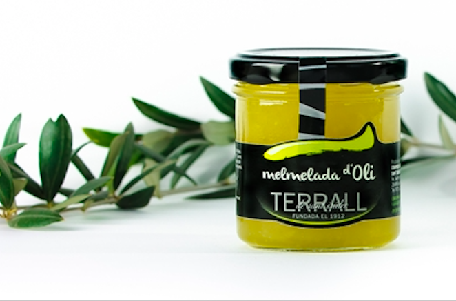 La mermelada de aceite de oliva "Terrall de Santo Isidre".