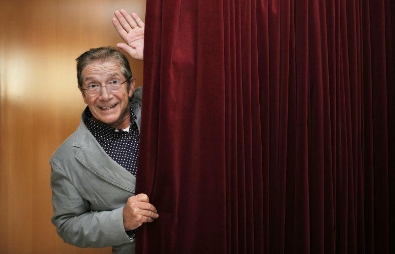 Joan Pera en una visita a Sant Cugat. FOTO: Artur Ribera Joan Pera en una visita a Sant Cugat. FOTO: Artur Ribera