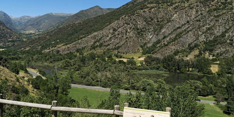 La Mollera des del mirador de la Vinyeta. FOTO: Catalunya-Palau Robert