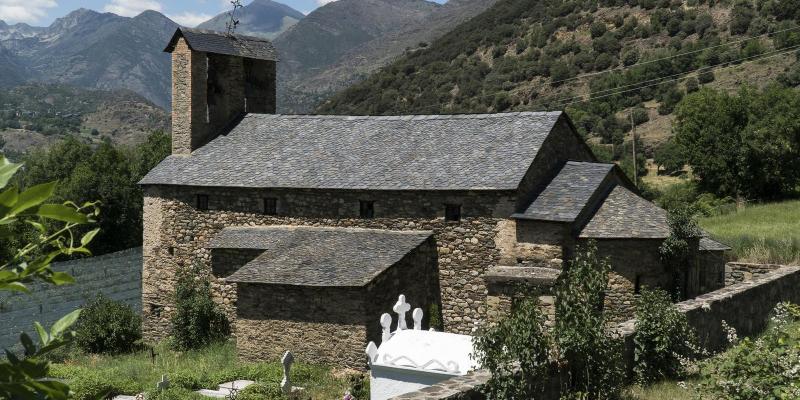 Sant Martí d'Escalarre. FOTO: Catalunya-Palau Robert Sant Martí d'Escalarre. FOTO: Catalunya-Palau Robert