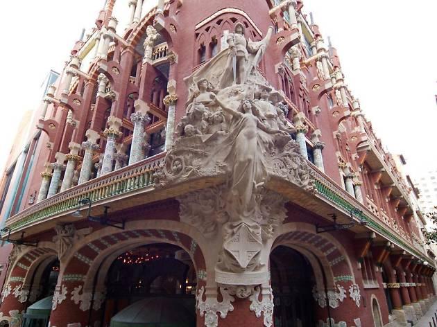 Façana del Palau de la Música Façana del Palau de la Música