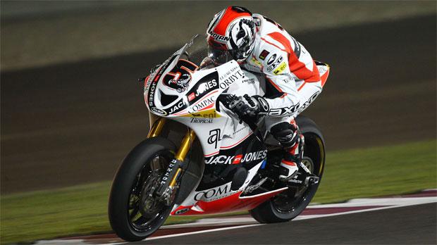 Joan Olivé durant una cursa