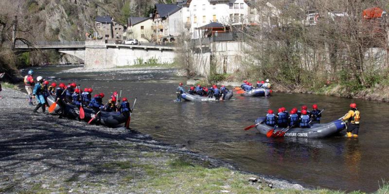 Practicar esports d'aventura és una bona opció als Pirineus Practicar esports d'aventura és una bona opció als Pirineus