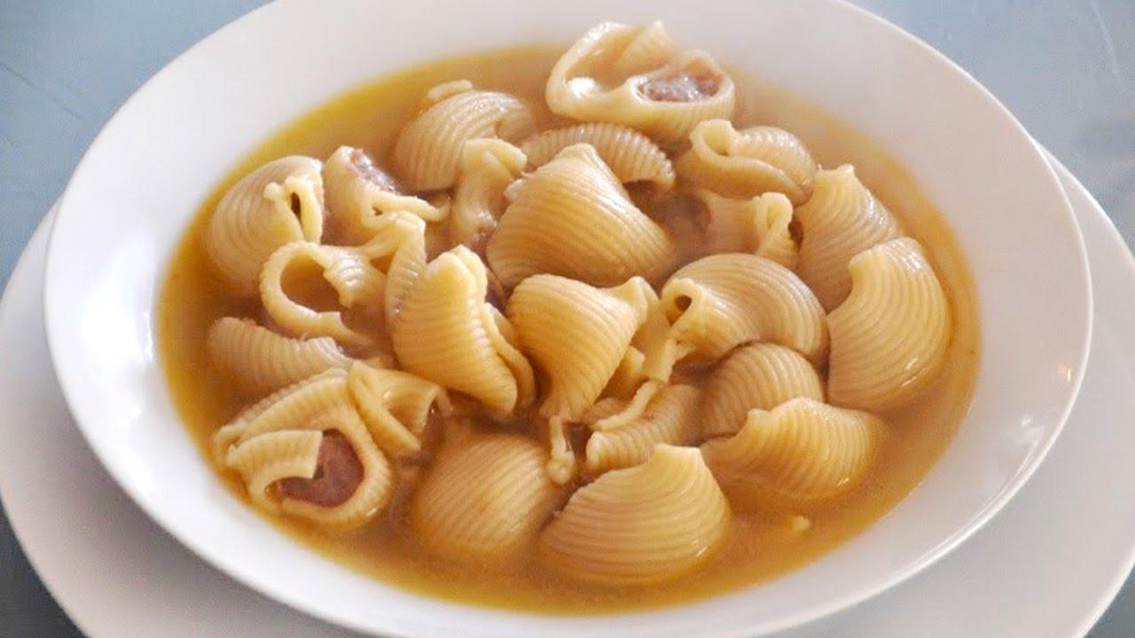 Sopa de galets rellenados por Nadal Sopa de galets rellenados por Nadal