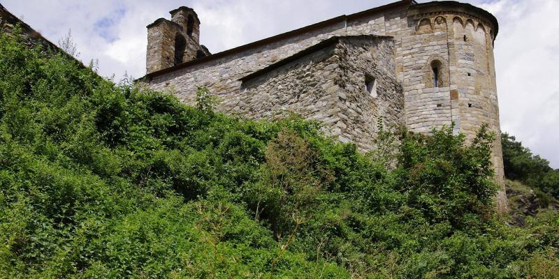 Absis de Santa Maria de Cardet. FOTO: Palau Robert