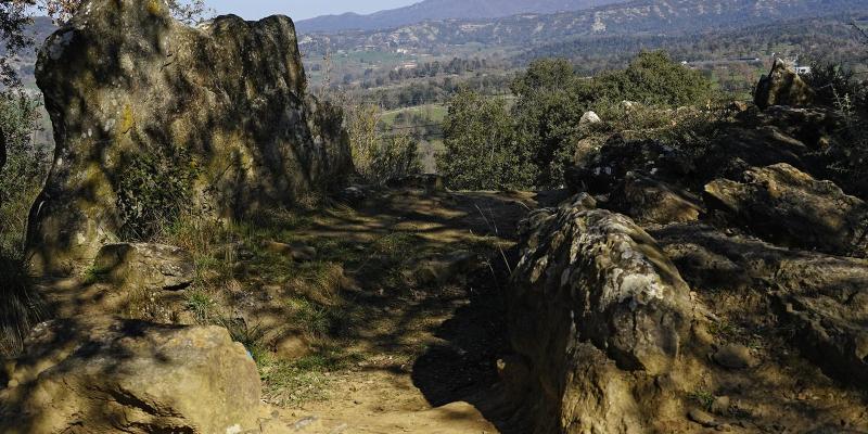 Dolmen de Puigsespedres. FOTO: Palau Robert Dolmen de Puigsespedres. FOTO: Palau Robert