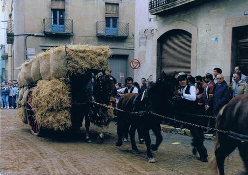 Festa dels Tres Tombs a Valls. FOTO: Gencat