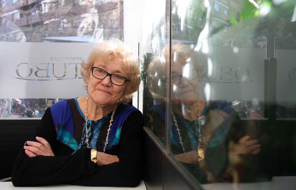 La escritora Isabel-Clara Simó en 2016. FOTO: Violeta Gumà/ACN