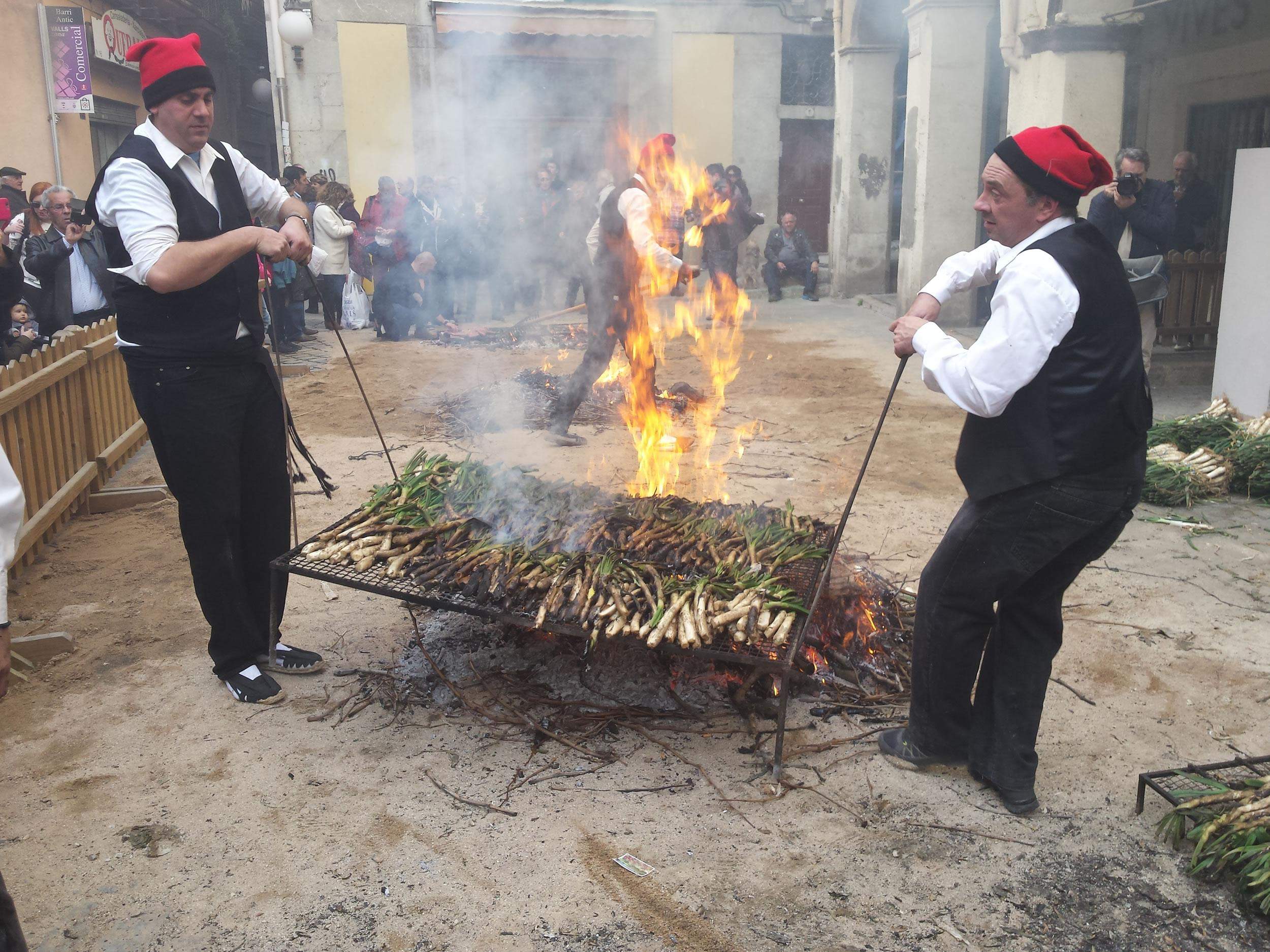 Festa de la Calçotada a Valls