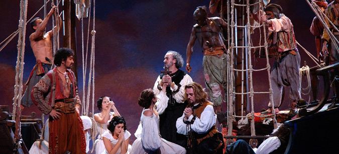 Imatge del muntatge de 'Mar i cel' fet per Dagoll Dagom