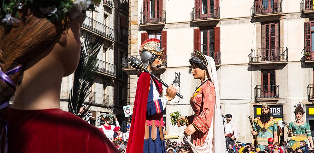 Barcelona celebra les Festes de Santa Eulàlia