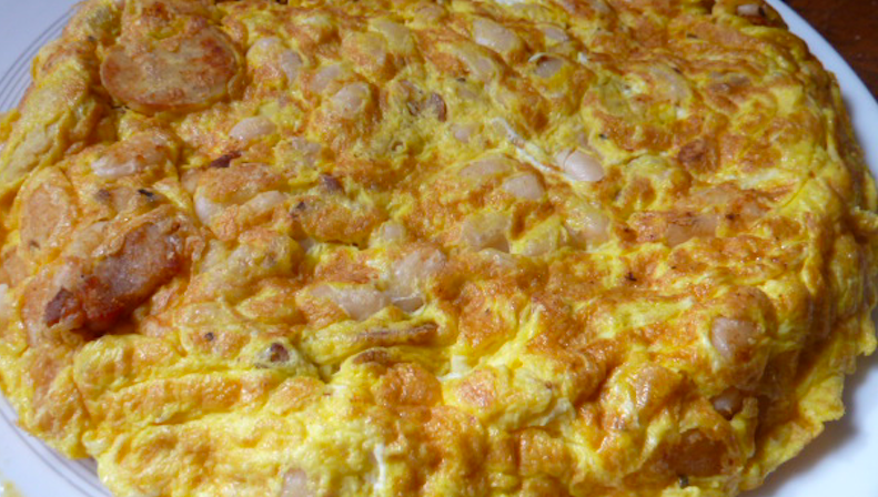 Si os gusta la morcilla de huevo, no dejáis de hacer tortilla!