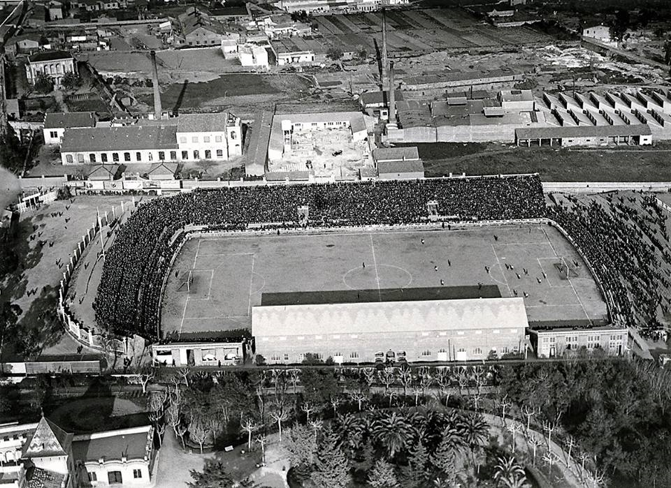 19 de febrer Posaven la primera pedra del Camp de les Corts