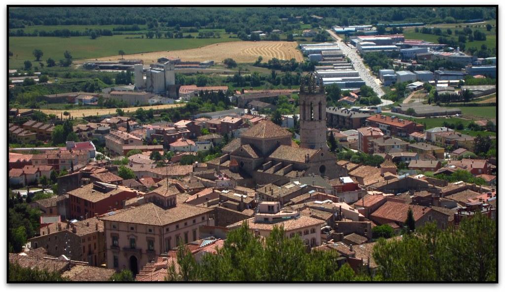 Vista general del municipio de Moià