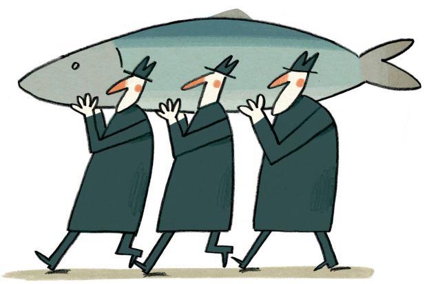 Enterrament de la sardina per Dimecres de Cendra