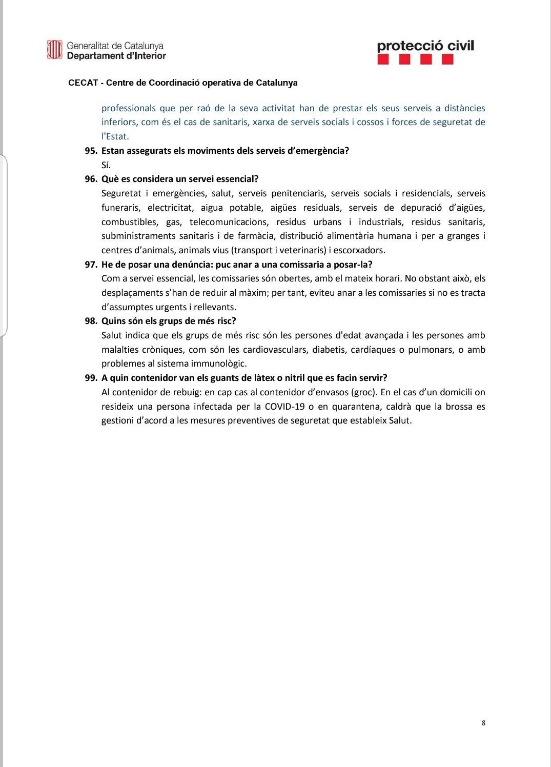 FAQS 8 FAQS 8