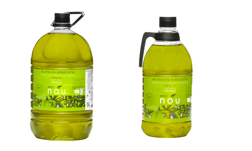 Molí Nou Ecològic, en diferents formats.