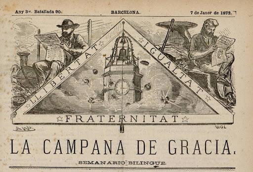Un dels números de 'La Campana de Gràcia?