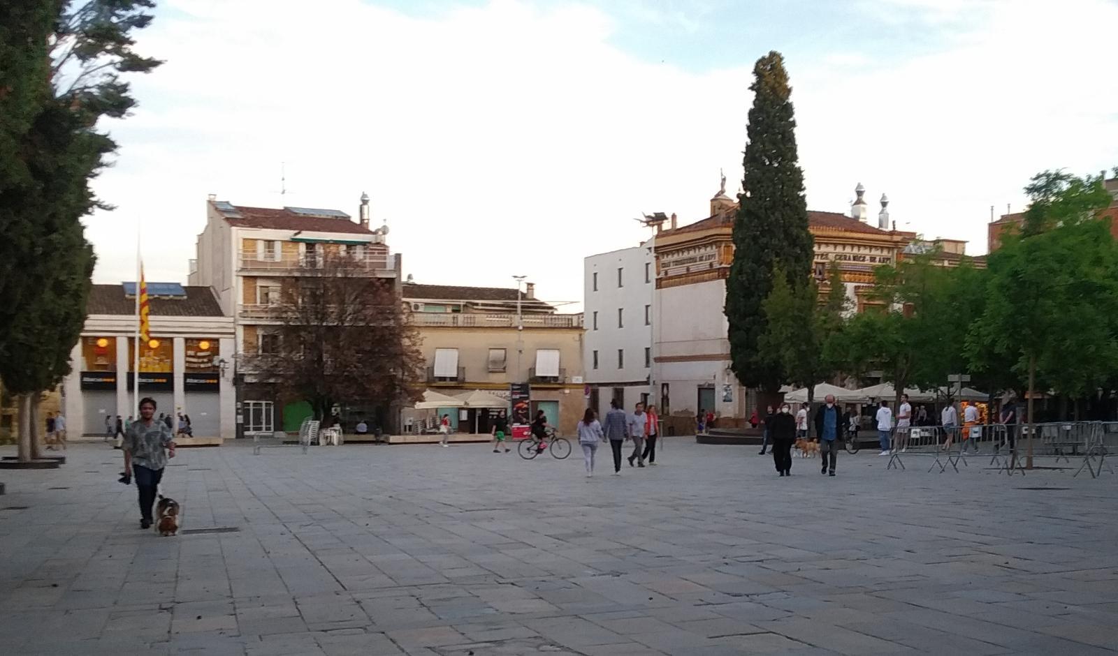 L'activitat torna poc a poc als carrers. FOTO: TOT Sant Cugat