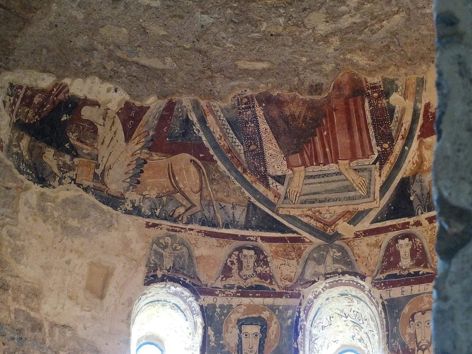 Pintures de l'Església de Sant Vicenç d'Estamariu