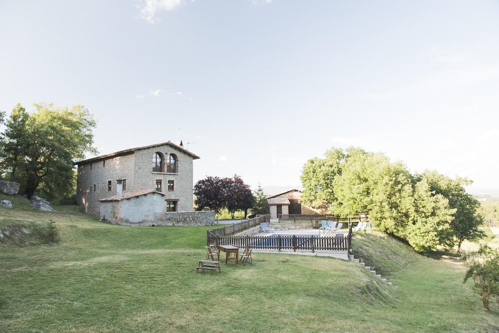 Una de les cases de turisme rural Cal Bernadàs Una de les cases de turisme rural Cal Bernadàs
