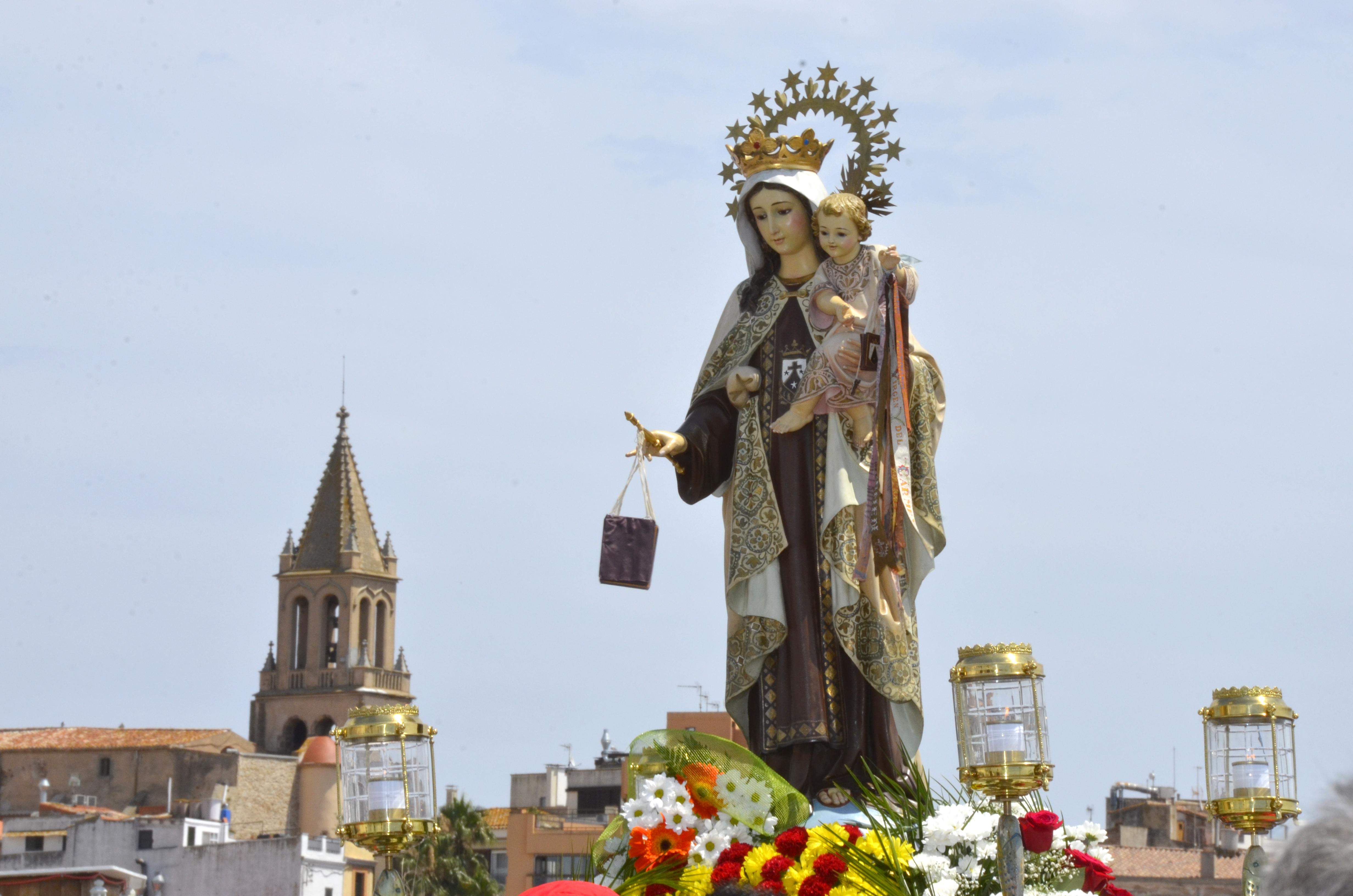 Celebració de la Madre de Déuno de Carme a Palamós. FOTO: Visit Palamós