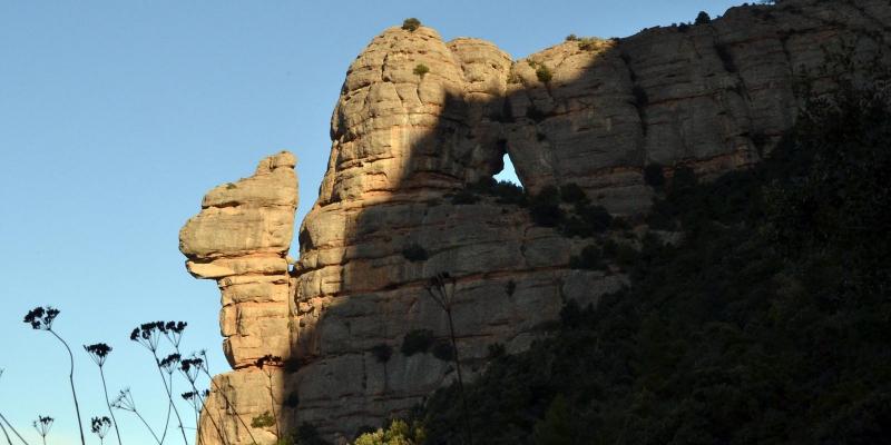 La Cadireta i la Foradada. FOTO: Catalunya-Palau Robert