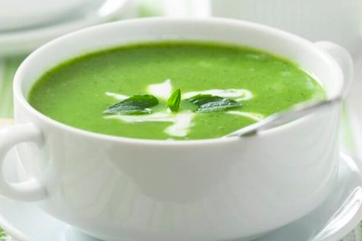 Sopa freda de pèssols Sopa freda de pèssols