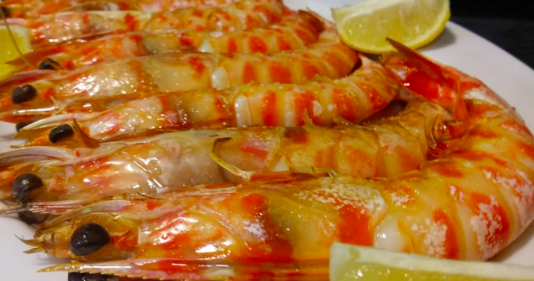 Langostinos al cava